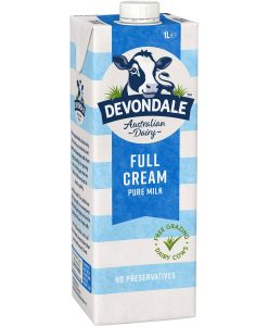 Foodbiz Melbourne - Devondale Full Cream Milk 1 Litre